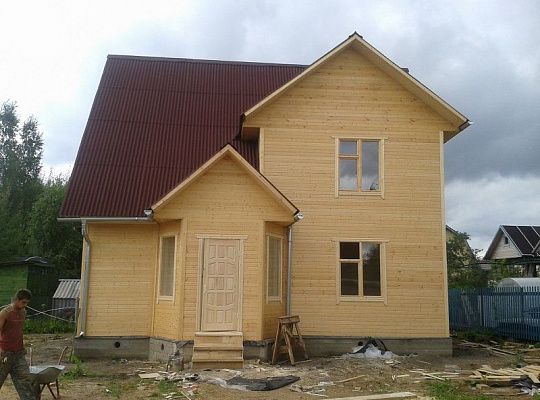 Каркасный дом DL15 - 112 м<sup>2</sup> (9x8)