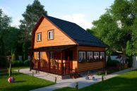 дома проживания из бруса под ключ