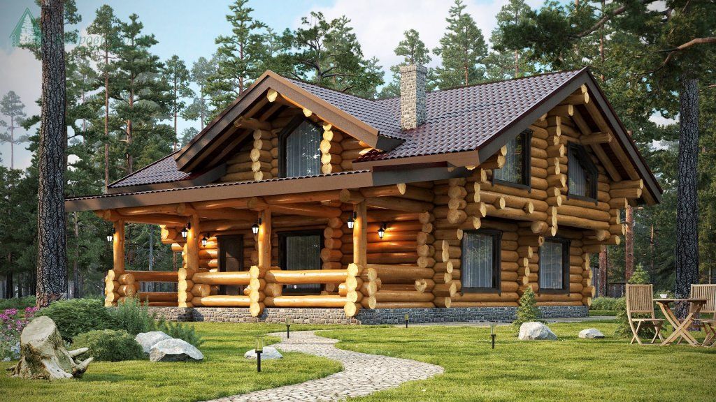 строительство деревянных домов из бревна