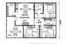 Каркасный дом DG26 - 102 м<sup>2</sup> (12x8)