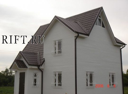 Каркасный дом DL15 - 112 м<sup>2</sup> (9x8)