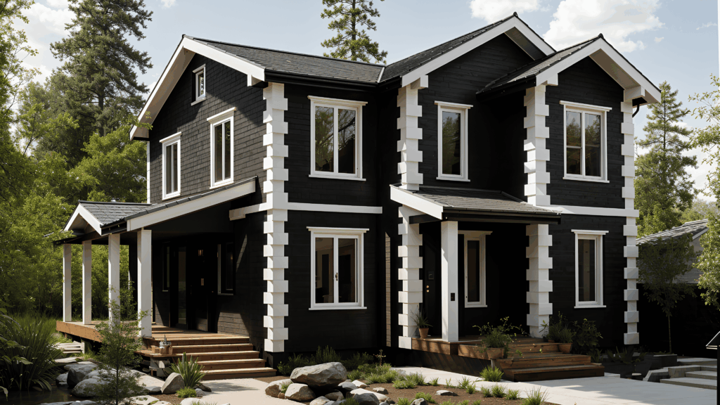 Современный каркасный дом