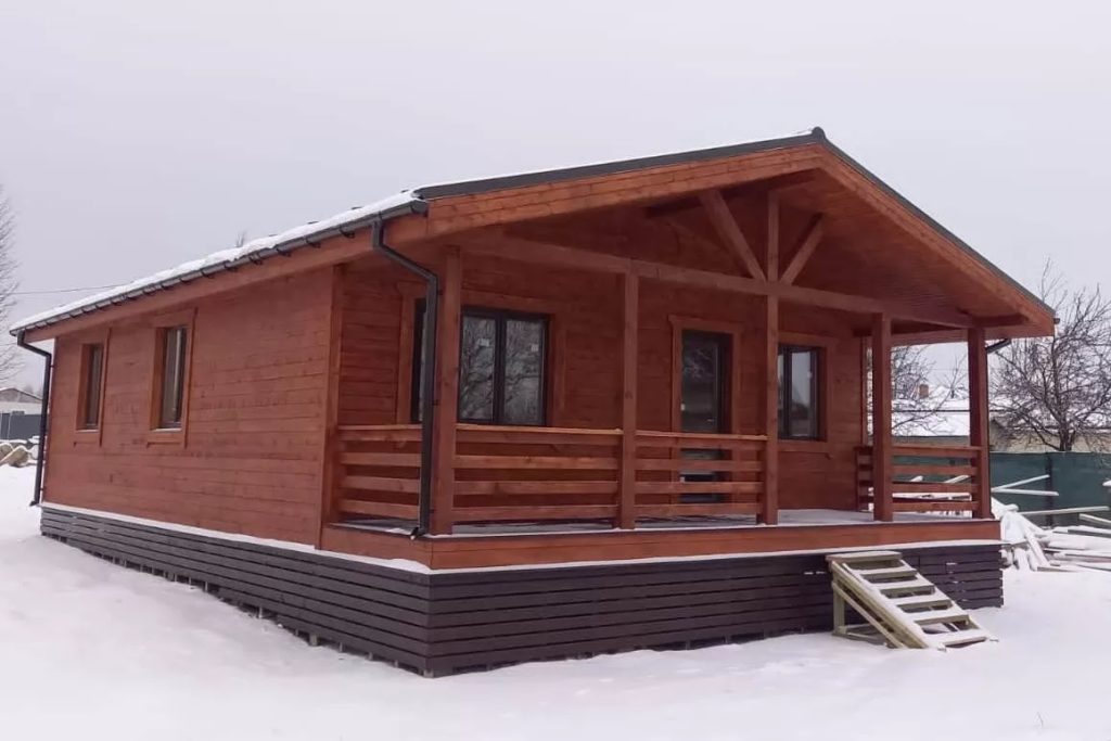 Проект каркасного дома DG44