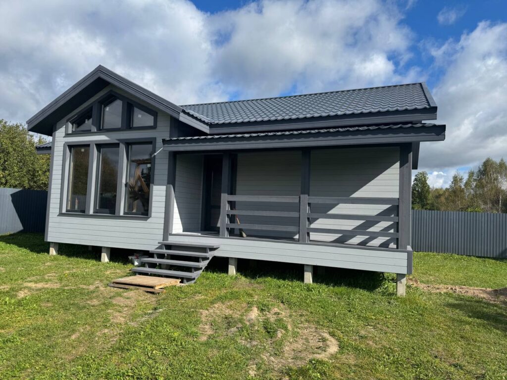 Каркасный дом под ключ DG36