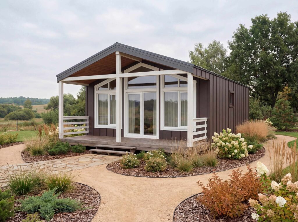 Каркасный дом DG48