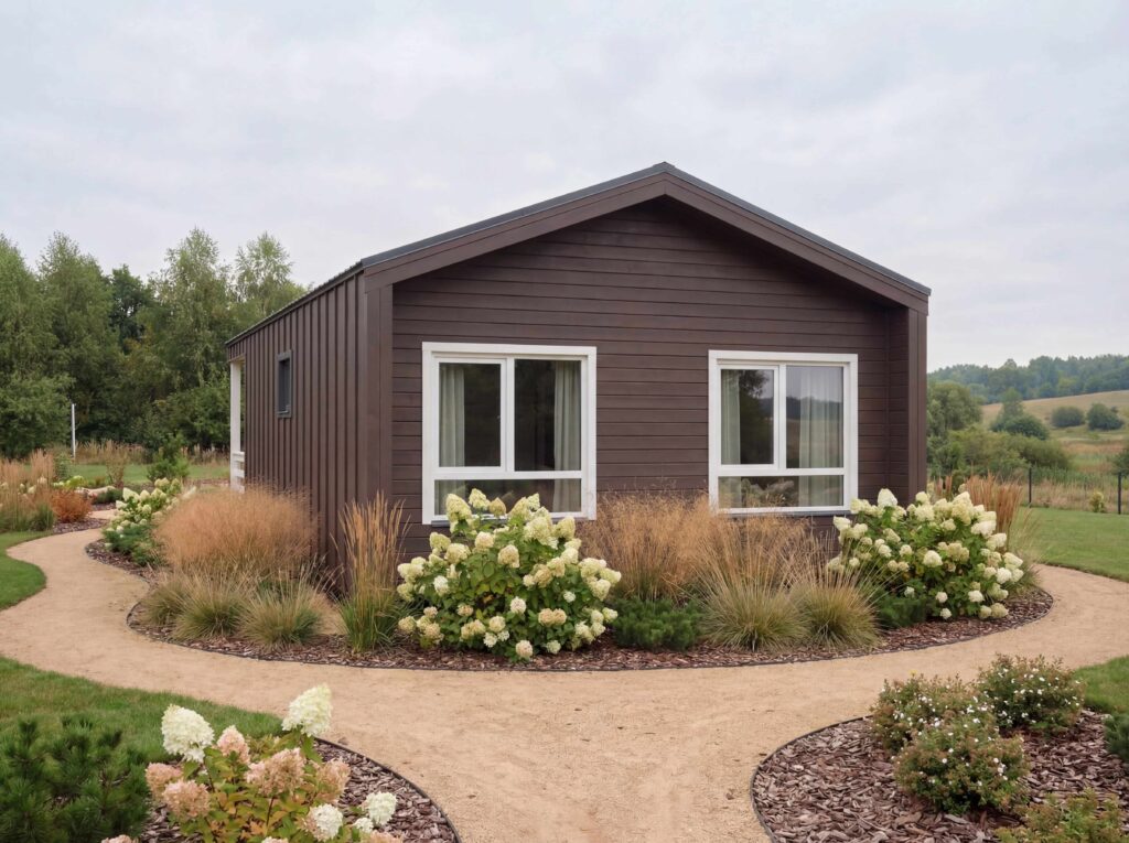 Каркасный дом DG48