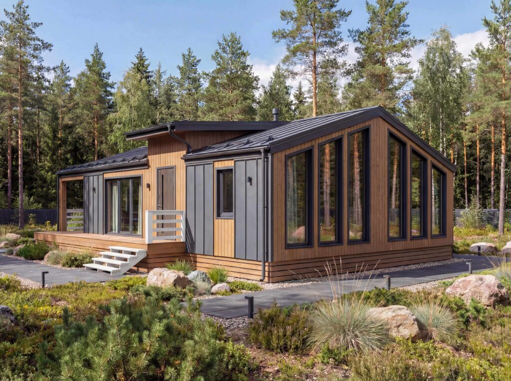 Каркасный дом DG41