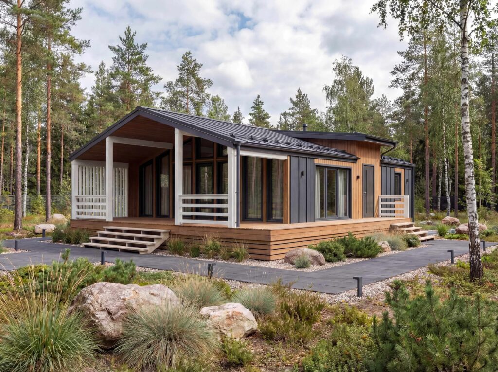 Каркасный дом DG41