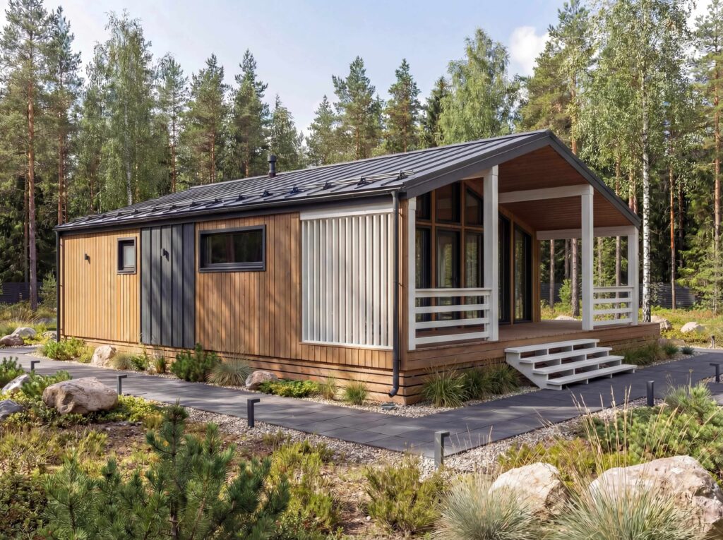 Каркасный дом DG41