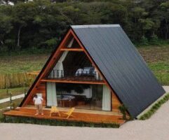 БАРНХАУС, А-ФРЕЙМ, ШАЛЕ И ДРУГИЕ СТИЛИ. Архитектура каркасных домов